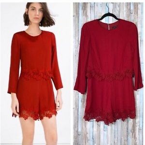 Zara Lace Romper